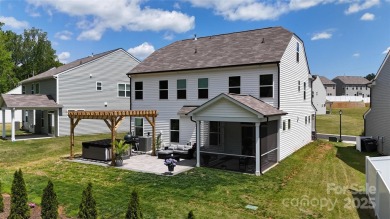 Premium lot with private wooded view! This 5BR/4BA home is on Fox Den Country Club in North Carolina - for sale on GolfHomes.com, golf home, golf lot