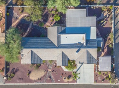 DESERT LIVING at its finest! This stunning oasis, situated on on Foothills Executive Golf Course in Arizona - for sale on GolfHomes.com, golf home, golf lot
