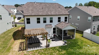Premium lot with private wooded view! This 5BR/4BA home is on Fox Den Country Club in North Carolina - for sale on GolfHomes.com, golf home, golf lot