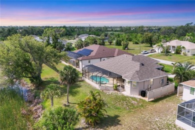 Gorgeous Lakefront Pool Home in Rotonda West!  Welcome to your on Rotonda Golf and Country Club - Long Marsh  in Florida - for sale on GolfHomes.com, golf home, golf lot