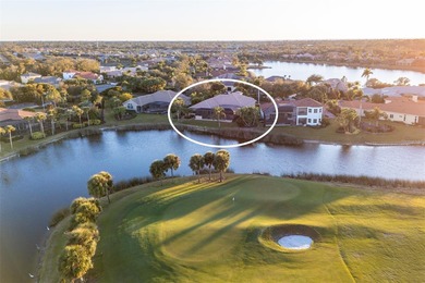 Sweeping water and fairway views abound in this custom-built on Boca Royale Golf and Country Club in Florida - for sale on GolfHomes.com, golf home, golf lot