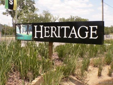 Enjoy the HERITAGE a beautiful adult community (55+) of upscale on Skyview At Terra Vista Golf and Country Club in Florida - for sale on GolfHomes.com, golf home, golf lot