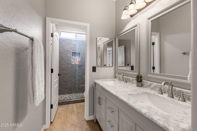 Nestled in The Preserve of north Scottsdale, this semi-custom on The 500 Club at Adobe Dam in Arizona - for sale on GolfHomes.com, golf home, golf lot