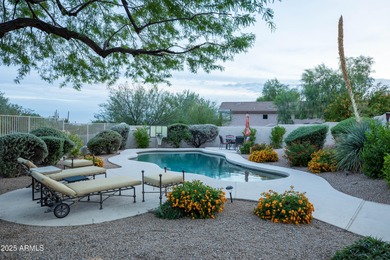 Nestled in The Preserve of north Scottsdale, this semi-custom on The 500 Club at Adobe Dam in Arizona - for sale on GolfHomes.com, golf home, golf lot