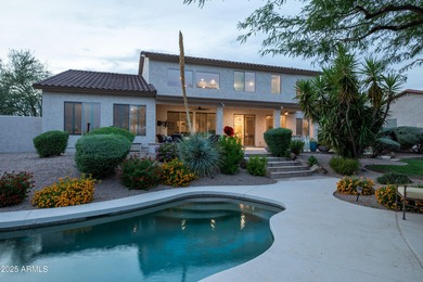 Nestled in The Preserve of north Scottsdale, this semi-custom on The 500 Club at Adobe Dam in Arizona - for sale on GolfHomes.com, golf home, golf lot