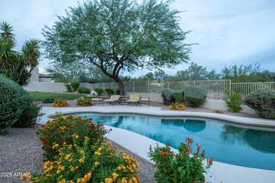 Nestled in The Preserve of north Scottsdale, this semi-custom on The 500 Club at Adobe Dam in Arizona - for sale on GolfHomes.com, golf home, golf lot