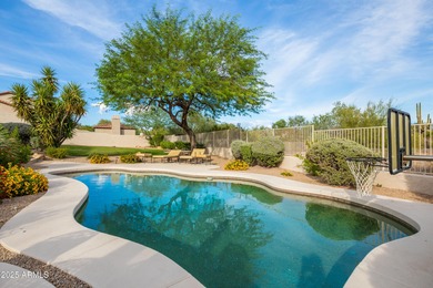 Nestled in The Preserve of north Scottsdale, this semi-custom on The 500 Club at Adobe Dam in Arizona - for sale on GolfHomes.com, golf home, golf lot