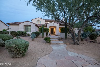 Nestled in The Preserve of north Scottsdale, this semi-custom on The 500 Club at Adobe Dam in Arizona - for sale on GolfHomes.com, golf home, golf lot