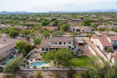 Nestled in The Preserve of north Scottsdale, this semi-custom on The 500 Club at Adobe Dam in Arizona - for sale on GolfHomes.com, golf home, golf lot