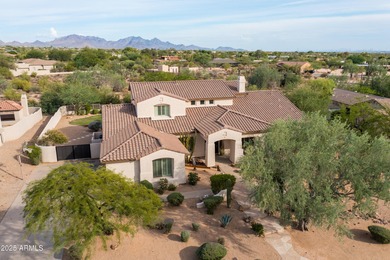 Nestled in The Preserve of north Scottsdale, this semi-custom on The 500 Club at Adobe Dam in Arizona - for sale on GolfHomes.com, golf home, golf lot
