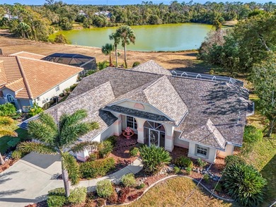 Don't miss out on this custom-built home with stunning pond and on Pinemoor West Golf Club in Florida - for sale on GolfHomes.com, golf home, golf lot
