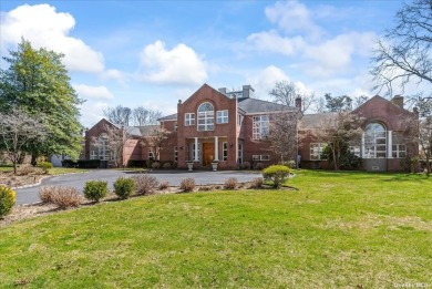 Welcome to this stunning brick colonial nestled on a 1.5 acre on Woodmere Club, Inc. in New York - for sale on GolfHomes.com, golf home, golf lot