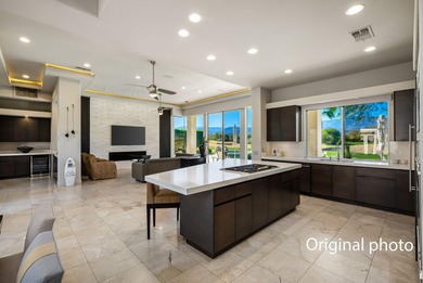 Stunning South and West Views Across #15 of the Pete Dye Course on Mission Hills Golf Club in California - for sale on GolfHomes.com, golf home, golf lot