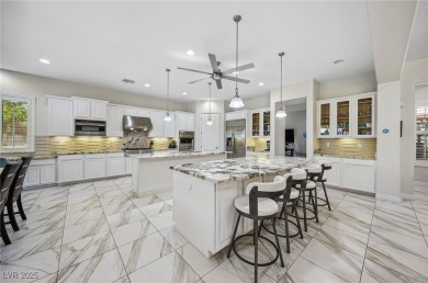 PRISTINE SINGLE STORY HOME IN THE MASTERS DOUBLE GATED COMMUNITY on Southern Highlands Golf Club in Nevada - for sale on GolfHomes.com, golf home, golf lot