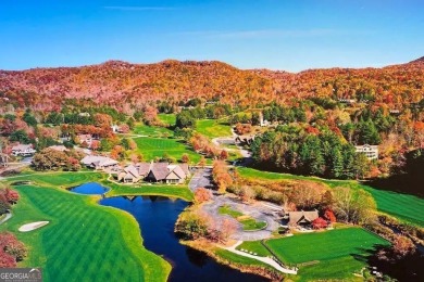 Amazing view from this wooded mountain land located at one of on Sky Valley Resort and Country Club in Georgia - for sale on GolfHomes.com, golf home, golf lot