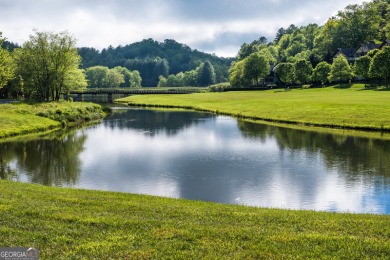 Amazing view from this wooded mountain land located at one of on Sky Valley Resort and Country Club in Georgia - for sale on GolfHomes.com, golf home, golf lot