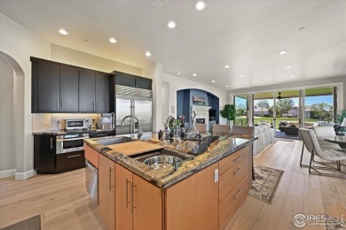 Strikingly situated in the gated community of Buffalo Ridge on Country Club at Castle Pines in Colorado - for sale on GolfHomes.com, golf home, golf lot