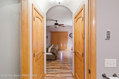 This well-kept, cedar-sided custom home on the golf course in on Star Valley RV Golf Course in Wyoming - for sale on GolfHomes.com, golf home, golf lot