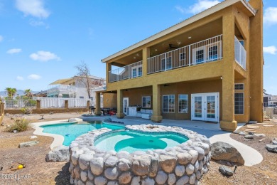 Stunning lakeview pool home located in the Residential Estates on London Bridge Golf Course in Arizona - for sale on GolfHomes.com, golf home, golf lot