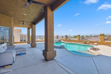 Stunning lakeview pool home located in the Residential Estates on London Bridge Golf Course in Arizona - for sale on GolfHomes.com, golf home, golf lot