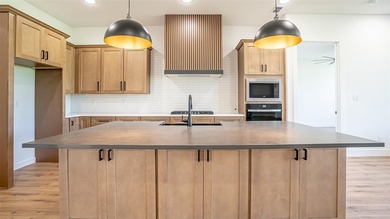 New build by Aubree Homes in sought after Thomas Crossing home on Southern Oaks Golf Club in Texas - for sale on GolfHomes.com, golf home, golf lot