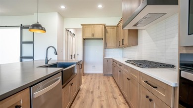 New build by Aubree Homes in sought after Thomas Crossing home on Southern Oaks Golf Club in Texas - for sale on GolfHomes.com, golf home, golf lot