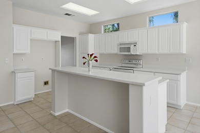 Discover this beautiful Cayman model offering a highly desirable on Mountain Vista Golf Course At Sun City Palm Desert in California - for sale on GolfHomes.com, golf home, golf lot