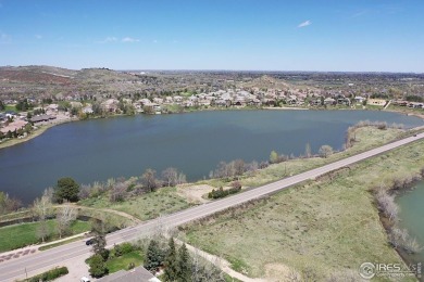 One of a kind estate lot with lake recreation rights backing to on Mariana Butte Golf Course in Colorado - for sale on GolfHomes.com, golf home, golf lot