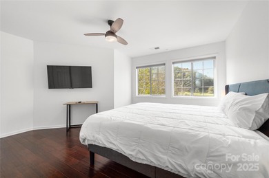 Tucked along the 8th hole of Apple Valley Golf Course, this on Rumbling Bald Resort on Lake Lure in North Carolina - for sale on GolfHomes.com, golf home, golf lot