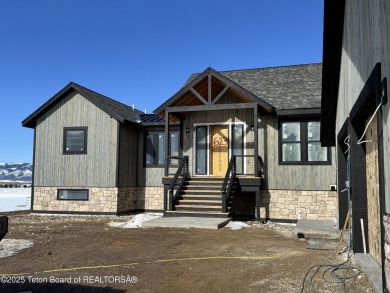Beautiful and spacious custom home currently under construction on Teton Reserve in Idaho - for sale on GolfHomes.com, golf home, golf lot