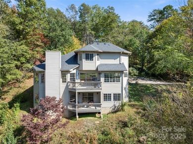 Tucked along the 8th hole of Apple Valley Golf Course, this on Rumbling Bald Resort on Lake Lure in North Carolina - for sale on GolfHomes.com, golf home, golf lot