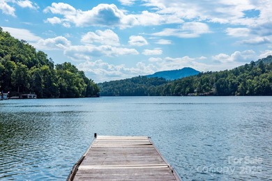 Tucked along the 8th hole of Apple Valley Golf Course, this on Rumbling Bald Resort on Lake Lure in North Carolina - for sale on GolfHomes.com, golf home, golf lot