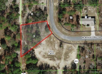 Improved price on this oversized homesite in the fast-growing on Pine Ridge Community Golf and Country Club in Florida - for sale on GolfHomes.com, golf home, golf lot