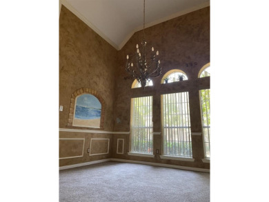Entry includes a grand foyer with all new tile and double stair on The Courses at Watters Creek in Texas - for sale on GolfHomes.com, golf home, golf lot