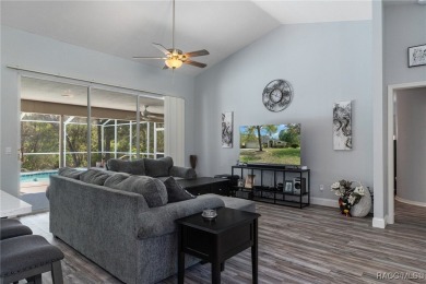 Tastefully renovated and meticulously maintained pool and spa on Sugarmill Woods Golf and Country Club in Florida - for sale on GolfHomes.com, golf home, golf lot
