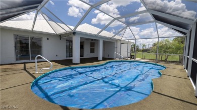 Waterfront Pool Home with Solar in exclusive Cape Coral! Welcome on El Rio Golf Course and Club in Florida - for sale on GolfHomes.com, golf home, golf lot