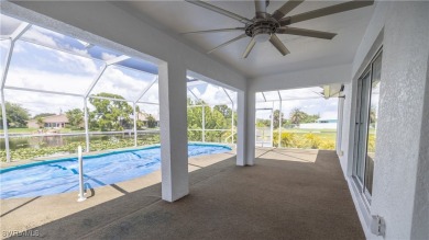 Waterfront Pool Home with Solar in exclusive Cape Coral! Welcome on El Rio Golf Course and Club in Florida - for sale on GolfHomes.com, golf home, golf lot