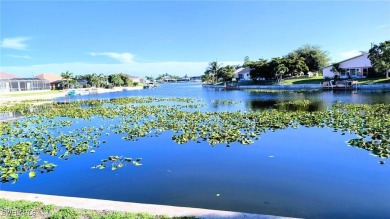 Waterfront Pool Home with Solar in exclusive Cape Coral! Welcome on El Rio Golf Course and Club in Florida - for sale on GolfHomes.com, golf home, golf lot