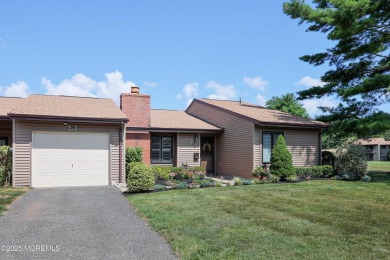 Beautifully updated Clinton model end unit in the desirable on Shadow Lake Village in New Jersey - for sale on GolfHomes.com, golf home, golf lot