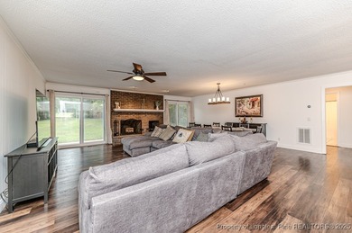 Spacious Ranch on the 12th Fairway in Carolina Trace! Welcome to on Carolina Trace Country Club in North Carolina - for sale on GolfHomes.com, golf home, golf lot