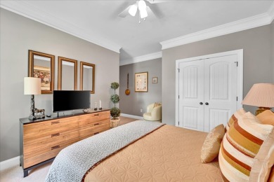 Enjoy true lock and go living in this beautiful gated, lakefront on The Patriot Golf Club At Grand Harbor in South Carolina - for sale on GolfHomes.com, golf home, golf lot