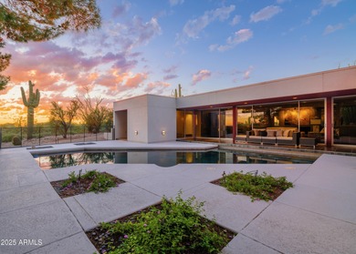 One of 5 homes designed by Modernist Architect Alfred Newman on Legend Trail Golf Club in Arizona - for sale on GolfHomes.com, golf home, golf lot