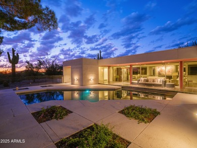 One of 5 homes designed by Modernist Architect Alfred Newman on Legend Trail Golf Club in Arizona - for sale on GolfHomes.com, golf home, golf lot