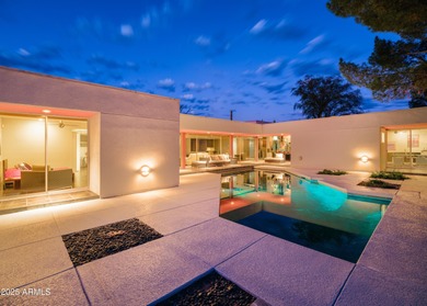 One of 5 homes designed by Modernist Architect Alfred Newman on Legend Trail Golf Club in Arizona - for sale on GolfHomes.com, golf home, golf lot