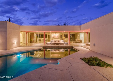 One of 5 homes designed by Modernist Architect Alfred Newman on Legend Trail Golf Club in Arizona - for sale on GolfHomes.com, golf home, golf lot