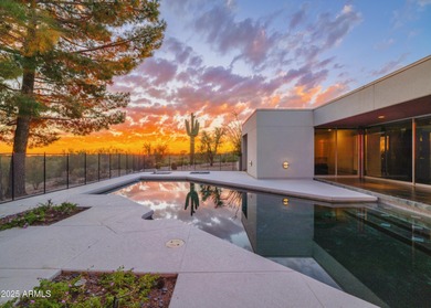 One of 5 homes designed by Modernist Architect Alfred Newman on Legend Trail Golf Club in Arizona - for sale on GolfHomes.com, golf home, golf lot