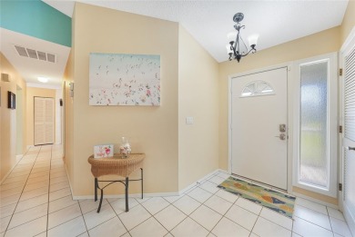 Turn-key heated pool home, new roof (2023), X flood zone ideal on Oyster Creek Golf Club in Florida - for sale on GolfHomes.com, golf home, golf lot