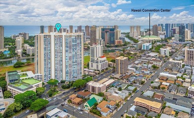 Discover an exceptional buying opportunity with this corner-end on Ala Wai Golf Course in Hawaii - for sale on GolfHomes.com, golf home, golf lot