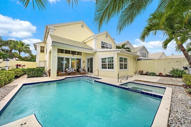 Beautifully maintained 3-bedroom, 2.5-bath, two-story home on PGA National Golf Club in Florida - for sale on GolfHomes.com, golf home, golf lot