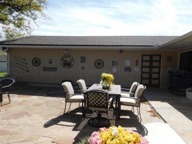 This beautifully maintained 5-bed, 4-bath ranch-style home on Pampa Country Club in Texas - for sale on GolfHomes.com, golf home, golf lot